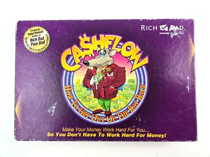 Cashflow Board Game by Rich Dads New Sealed Contents -poor box 2012 Version - Picture 1 of 17