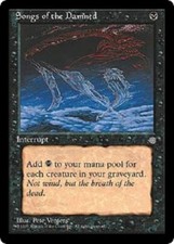 Songs of the Damned x4 NM-LP  Magic the Gathering MTG Ice Age, # 48