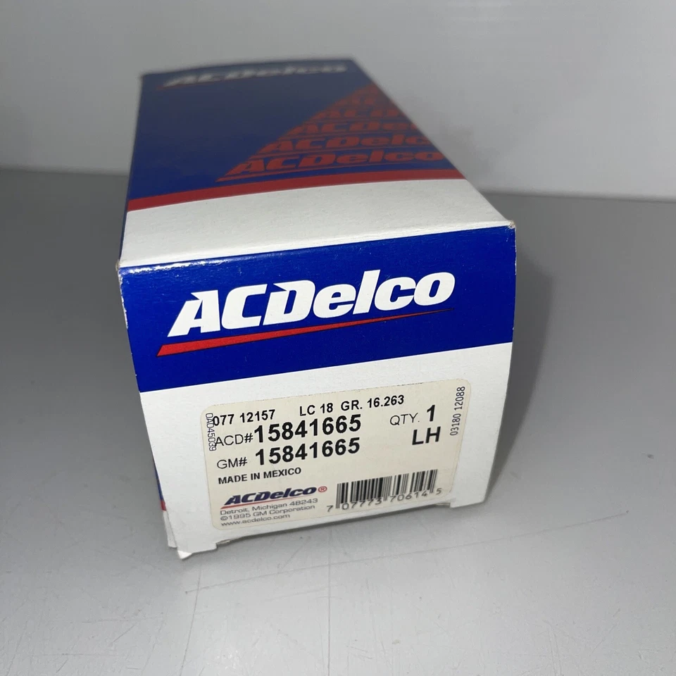 Actuador de cerradura de puerta corredera izquierda ACDelco GM equipo original 15841665 Uplander Foto 1 de 4