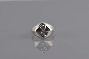 Anillo de Banda en Cuña Vargas Plata Esterlina Cub Scouts de Colección Talla 925 - Imagen 1 de 7