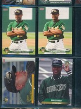 Lot (4) Greg Briley #26 27 1999 2001 2004 Choice HillCats (BZ50) SWSW6 