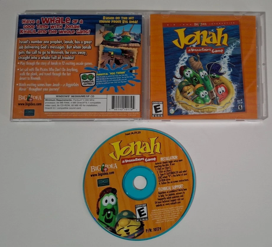 Jonah: A Veggie Tales Game (Windows PC, 2002) - Image 1 of 4