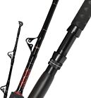 Saltwater Fishing Trolling Rod 1-Piece Heavy Duty Roller Rod Big Name Convention