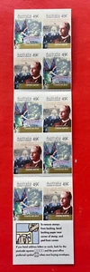 2001 Centenary of federation - 10x49c peel and stick stamps booklet MNH - Picture 1 of 2