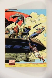 Star Wars Galaxy 1994 Topps Card #235 Tatooine Skiff Battle Artwork ENG L013535 - Picture 1 of 2