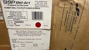 BEL-ART SP Scienceware 96 Piastre per pozzetti profondi in polipropilene 378600001 (24/cs) - Foto 1 di 2