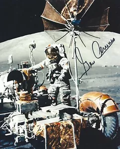 GENE CERNAN APOLLO 17 SIGNED 8x10 PHOTO UACC RD NASA ASTRONAUT AUTOGRAPH - Picture 1 of 1