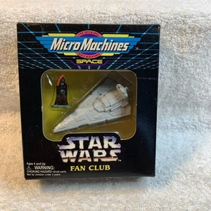 1995 Star Wars Micro Machines STAR DESTROYER Fan Club Limited Edition #39048 New - Picture 1 of 15