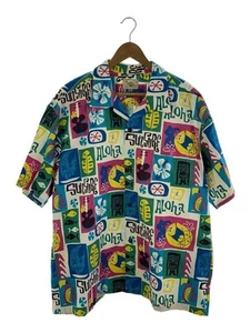 Sun Surf SS38933 XXL Multicolor Cotton Aloha Shirt All Over Print S/S Toyo Japan - Bild 1 von 5