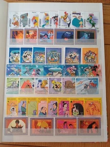 Juegos de 6 estampillas de la colección Disney MNH - Imagen 1 de 1