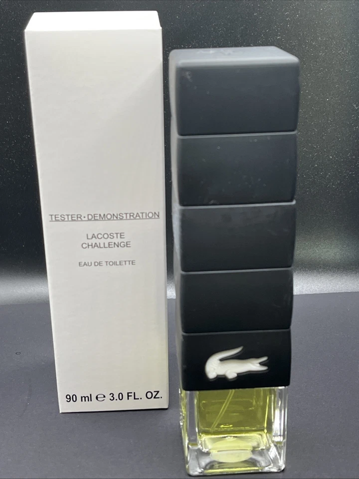 Lacoste Challenge for Men 3,0 oz 90 ml EDT - Desafío de coleccionista descontinuado Foto 1 de 4