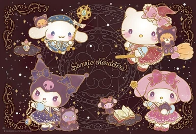 Rompecabezas Sanrio Magic Girl 300 piezas hecho en Japón Foto 1 de 4