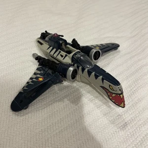 Hasbro Star Wars Transformer ARC-170 Fighter Tiger Shark Clone Pilot Loose 2006 - Picture 1 of 13