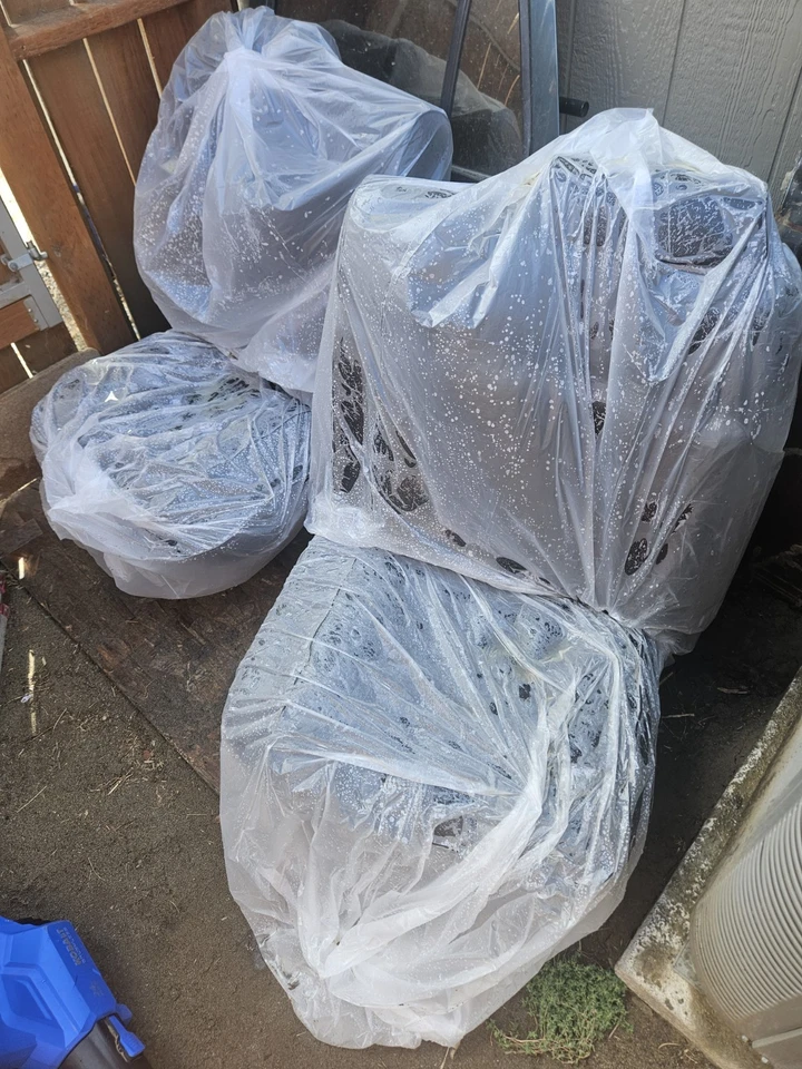 87-92 Cadillac Brougham DeElegance Asientos Cuero Negro PASAJERO CONDUCTOR DELANTERO Foto 1 de 4