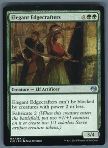 Magic the Gathering MTG Kaladesh Elegant Edgecrafters #154 - Picture 1 of 2