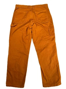 The North Face HERREN BERKELEY CANVAS HOSE Größe 34x31 Burnt Orange Carpenter - Bild 1 von 16