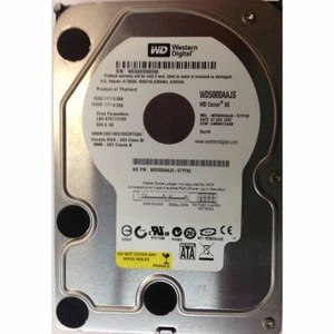 WD5000AAJS-57YFA2 - Western Digital 500GB 7200 RPM SATA 3.5" HDD - Picture 1 of 1