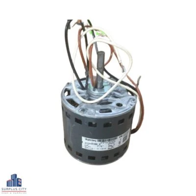 GENTEQ MOT01712 1/3HP DIRECT DRIVE BLOWER MOTOR 460/60/1 RPM:1075/1-SPEED - Image 1 of 4