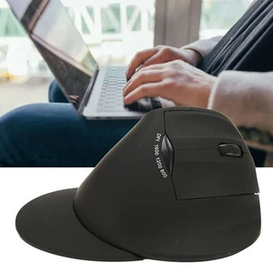 Vertical Wireless Mouse With Base Ergonomic 1600Dpi Wireless Optical Mouse F HEN - Picture 1 of 24