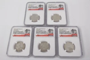 Set of 5 2017-S National Parks Quarters NGC SP70 Enhanced Finish 25c - Picture 1 of 22