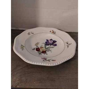 Modell Ph Rosenthal Bavaria Floral Porcelain 10" Rimmed Soup Bowl - Picture 1 of 6