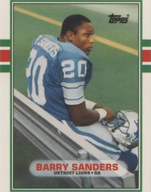 1989 Topps Traded Barry Sanders #83T