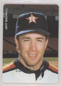 1992 Mother's Cookies Jeff Bagwell 1991 NL ROY Food Issue Jeff Bagwell #1 HOF