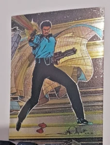 1995 Star Wars GALAXY SERIES 3 ETCHED FOIL INSERT #13 CARD SINGLE LANDO SIMONSON - Picture 1 of 1