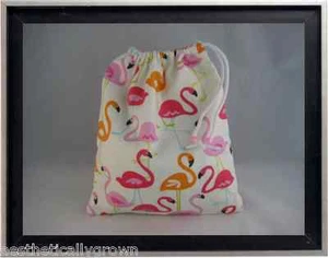 Gymnastics Leotard Grip Bags / Flaming Flamingos Gymnasts Birthday Goody Bag - Bild 1 von 6