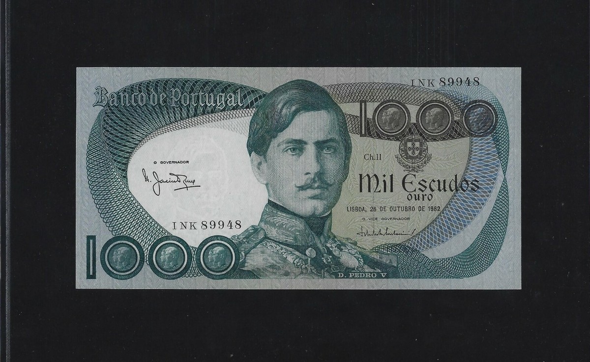 Portugal 1000 Escudos In Portuguese Paper Money for sale | eBay