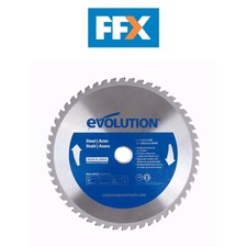 Evolution EVOBLADE255 255mm x 25.4mm TCT Steel Cutting Saw Blade