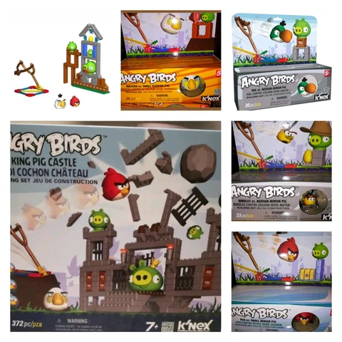 K'NEX Angry Birds Mini Figures Building Set KING PIG ANGRY BIRDS TOYS Cover