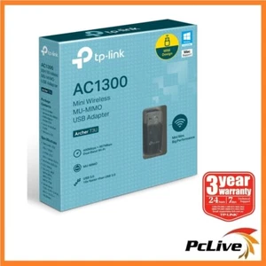 TP-Link Archer T3U 1300mbps Dual Band Wireless USB 3.0 Mini Adapter WIFI PC MAC - Picture 1 of 1
