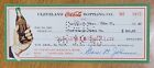 Bank Check Receipt 1943 Cleveland Tennessee Coke Coca Cola Bottle