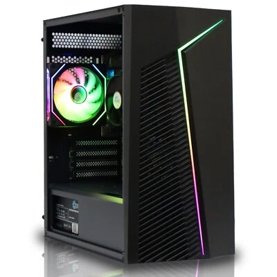 Videojuego PC i5 Quad Core 16GB RAM 500GB HDD + 120GB SSD Nvidia Gt 1030 Gana 10 - Imagen 1 de 4