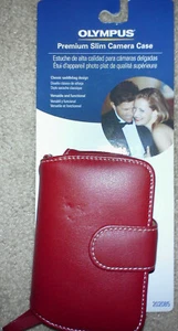 OLYMPUS 202085 ROT Premium Slim Ledertasche NEU IN BOX GR8 4 KAUFEN HOLIDAY SHOPPI - Bild 1 von 2