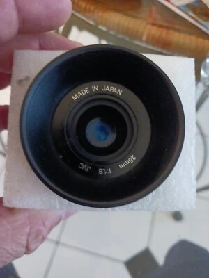 JVC 25mm 1:1.8 JVC Japan Lens Perfect Condition  - Image 1 of 4