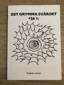 Det Grymma Svardet #36.5 - English Version - Mini Book - Very Rare - HTF - Picture 1 of 8