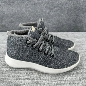 Allbirds Wool Runner Up Mizzles Damen-Sneaker Größe 8 grau hoher Schnürschuh - Bild 1 von 16