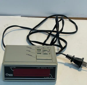 Cosmo Time Digital LED Alarm Clock Model E538 Corded FREE SHIPPING - Picture 1 of 4