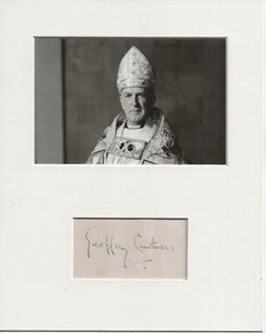 Geoffrey Fisher archbishop of canterbury signed genuine autograph UACC RD COA - Picture 1 of 1