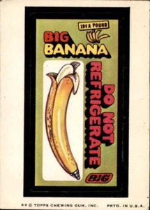 1974 Wacky Packages Series 7 #2 Big Banana - GOOD - Picture 1 of 1