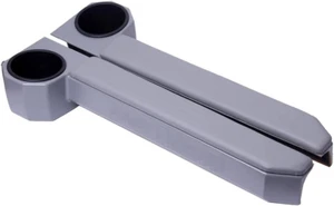 Pair RH & LH Grey Door Armrest Cup Holder Compatible with Toyota Land Cruiser... - Picture 1 of 12
