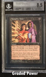 Visions Vampiric Tutor  8.5  (9061) Magic MTG - Picture 1 of 2