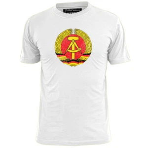 Escudo de armas de Alemania Oriental para hombre bandera fútbol de Berlín - Imagen 1 de 2