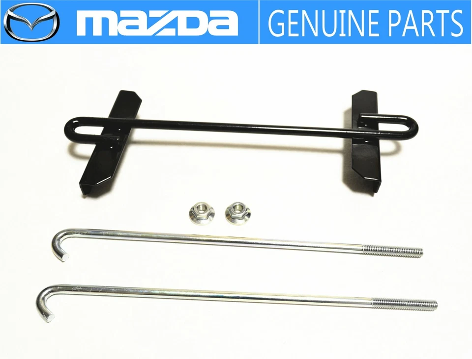 Juego de abrazaderas de retención de batería MAZDA 89-92 RX-7 FC3S OEM JDM RX7 S4 S5 Foto 1 de 1