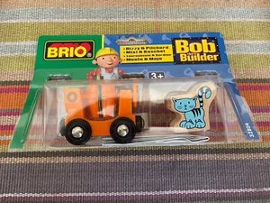 32804 BRIO Wooden Train Bob the Builder Dizzy & Pilchard! NIB! Thomas! - Picture 1 of 2
