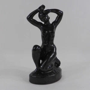 Erotik Keramik Figur Frauenakt Akt Nude signiert wohl Emil Ruge Dänemark 50/60er - Picture 1 of 20