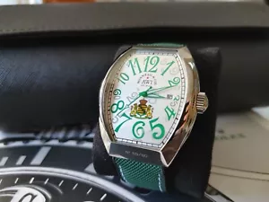 AWI Cintree Curvex Automatic Watch Custom (1 of 80) Franck Muller Patented Model - Picture 1 of 4