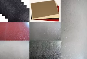 Tovagliette Pulisci PVC Tinta Unita Scintillante Glitter Tavolo Servizio Tavola 30x43cm - Foto 1 di 14